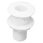 Lalizas Thru-Hull Geçit Rakoru 1/2'' Hortum Baglantılı Ø13mm Beyaz