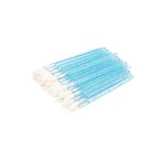 Lalvolin Microblading Kalıcı Makyaj Pamuklu Boya Çubuğu Ipek Kirpik Primer Remover Fırçası Lip Brush Mavi