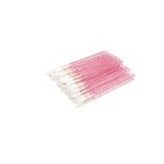 Lalvolin Microblading Kalıcı Makyaj Pamuklu Boya Çubuğu Ipek Kirpik Primer Remover Fırçası Lip Brush Pembe