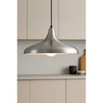 Lambadar Aura Metal Tekli Krom Sarkıt Avize Retro Rustik Model Modern Endüstriyel Mufak Hol Cafe Salon Avize