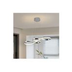 Lambadar Bacco Model Modern Sarkıt Led Beyaz Işık Ultra Power Led Avize Salon Mutfak Oda Hol Ledli Avize Krom Tek Ebat 65 X 40 0015-Bacco-Krom-Sarkit