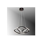Lambadar Drone Model Modern Sarkıt Led Beyaz Işık Ultra Power Led Avize Salon Mutfak Oda Hol Ledli Hol Avize Siyah Tek Ebat 45 X 70 0014-Drone-Blk-Sarkit