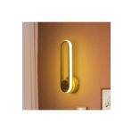 Lambadar Elips Plafonyer Modern Led Beyaz Işık Ultra Power Led Avize Salon Hol Yatak Odası Ledli Aplik Avize Gold Tek Ebat 0019-Elips-Plafonyer-Gold-Aplik