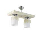 Lambadar Ikili Modern Spor Model Dikdörtgen Tepsi Taçlı Krem Avize Nocolor-44D4Ddd3 Tek Ebat 3502-2Crmtac