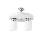 Lambadar Ikili Modern Spor Model Yuvarlak Tepsi Beyaz Avize Nocolor-3Cd15F29 Tek Ebat 3501-2Wht
