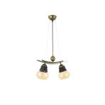 Lambadar Ikili Modern Tarz Kayık Model Metal Camlı Sarkıt Avize Nocolor-7F13E0Ef Tek Ebat 3561-2Esk