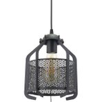 Lambadar Külliye Motif Siyah Ferforje Model Modern Sarkıt Avize - 1