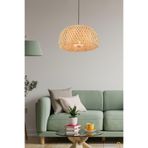 Lambadar Mirage Model Tekli Rattan Bambu Modern Tasarım İskandinav Bohem Sarkıt Avize