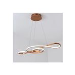 Lambadar Nota Model Modern Sarkıt Led Beyaz Işık Ultra Power Led Avize Salon Mutfak Oda Hol Ledli Avize Bakır Tek Ebat 40 X 65 00016-Nota-Bakir-Sarkit
