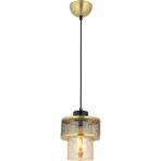 Lambadar Pulsar Model Modern Tekli Sarkıt Avize - Gold - Bal Rengi - 1