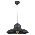 Lambadar Retro Rustik Model Modern Metal Tekli Sarkıt Avize Cafe Nocolor-8Ea3D220 Tek Ebat 3506-Svm5B