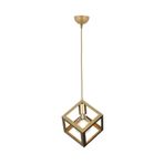 Lambadar Rustik Model Geometrik Sarkıt Metal Küp Avize