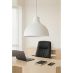 Lambadar Shine Metal Tekli Beyaz Sarkıt Avize Retro Rustik Model Modern Endüstriyel Mufak Hol Ofis Cafe Avize