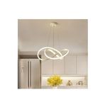 Lambadar Sonsuzluk Model Tekli Sarkıt Led Beyaz Işık Ultra Power Led Avize Salon Mutfak Oda Hol Ledli Avize Krem Tek Ebat 35 X 65 0002-Sonsuzluk1Kremsarkit
