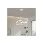 Lambadar Sonsuzluk Model Tekli Sarkıt Led Beyaz Işık Ultra Power Led Avize Salon Mutfak Oda Hol Ledli Avize
