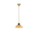 Lambadar Special Model Tekli Gold Modern Bal Camlı Sarkıt Avize