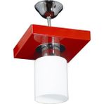 Lambadar Tekli Kare Tepsi Kırmızı - 1
