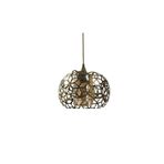 Lambadar Tekli Modern Magic Model Balcamlı Tekli Sarkıt Gold Avize Gold Tek Ebat 3575-1Goldmagicbalborucam