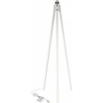 Lambader Ayağı Tesisatlı Beyaz Tripod Ayak Ly634