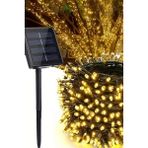 Lambax Güneş Enerjili Solar 10 Metre 100 Ledli LED Ağaç Aydınlatma