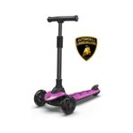 Lamborghini Işıklı Scooter Mor
