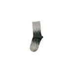 Lambswool Kışlık Yün Çorap Tek Çift - Yeşil
