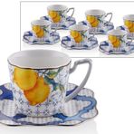 Lamedore Lemons Serisi 6 Li Cay Fincan Seti 220 Cc 1Jyc-307