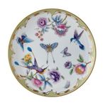 Lamedore Tea Delight Pasta Tabağı 21Cm Green-Papillons 1 Adet