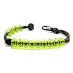 LAMIBEE Paracord Bead Ranger Sayacı, Dayanıklı 550 lb Paracord İpi 13 Boncuklu, Kolay Puan Tutma, Kamp, Yürüyüş, Yüzme için Klipsli El Örgüsü (Neon)