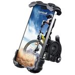 Lamicall Bisiklet Telefon Tutacağı, Motosiklet Telefon Tutacağı - Bisiklet Gidon Cep Telefonu Kelepçesi, Telefon 11 Pro Max, S9 ve 4,7 inç - 6,8 inç Cep Telefonu için Scooter Telefon Klipsi