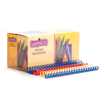 Lamiess 8 mm 100'lü Mavi Plastik Spiral