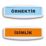 Lamiess Lms 7005 25'li Mıknatıslı Yaka İsimliği