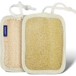 Lamina %100 Doğal Kabak Lifi ile Üretilen Dikdörtgen Banyo Kesesi Peeling Etkili