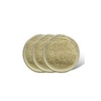 lamina 3'li Mini yüz Doğal Kabak Peeling,Lifi 8x8 cm ( 3 adet)