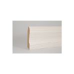 Laminant Parke Süpürgelik 8cm Beyaz Çam 7300