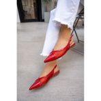 Laminta SANDY Kırmızı Kadın Babet