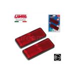 Lampa 20540 E11 Belgeli Kırmızı Dikdörtgen Reflektör
