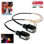 Lampa 90240 3 in 1 Işıklı Siyah Gidon Topuzu