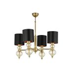 LampaLuce Lampaluce Dolce Ragazza Şapkalı Klasik Avize 4'lü Sarı 55x80cm Sarı Malzeme: Metal + Cam + Kumaş Şapka Ölçü: Çap: 55 Cm Yükseklik: 80 Cm Ampul Dahil Değildir.Duy Tipi : E14 Duylu