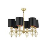 LampaLuce Lampaluce Dolce Ragazza Şapkalı Klasik Avize 6'lı Sarı 65x80cm Sarı Malzeme: Metal + Cam + Kumaş Şapka Ölçü: Çap: 65 Cm Yükseklik: 80 Cm Ampul Dahil Değildir.Duy Tipi : E14 Duylu