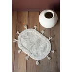 Lampetie | Elora Tekli Banyo Paspası 40x60 Bej