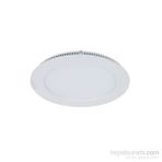 LAMPTIME Armatür Panel Led Downlıght İnce 12W 6500K Beyaz 260623 (130-145)