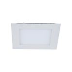 LAMPTIME Armatür Panel Led Downlıght İnce Kare 18W 3000K Sarı 260331 (185-205)