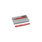 Lamy Dolma Kalem Mürekkep Kartuşu T10, 5'li Paket, Kırmızı