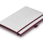 LAMY paper Hardcover A6 Not Defteri 810 – Format DIN A6 (102 x 144 mm) Koyu Eflatun Lamy Lineatur, 192 Sayfa ve Elastik Kilit Bandı
