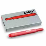 Lamy T10 Kırmızı 5'li Dolma Kalem Kartuşu