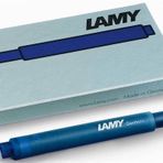 Lamy T10MS Mavi-Siyah 5'li Dolma Kalem Kartuşu
