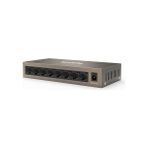Lan Switch 8 Port Gigabit Ağ Anahtarı Ethernet Dağıtıcı (Tak ve Çalıştır Ethernet Anahtarı, Yönetilmez, Fansız, Metal Gövde) (TEG1008M)