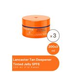 Lancaster SPF6 3x200 ml Tan Deepener Tinted Jelly