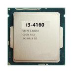 LANCHY Intel Core i3-4160 Kullanılan CPU 2 Çekirdekli 4 İş Parçacıklı Masaüstü İşlemci 3,6 GHz 3M 54W LGA1150
